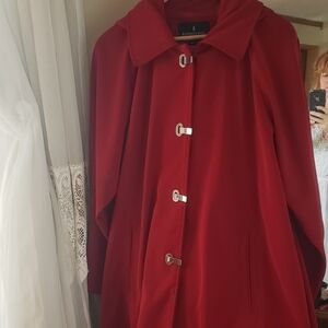 London Fog Women's Scarlet Trench Coat